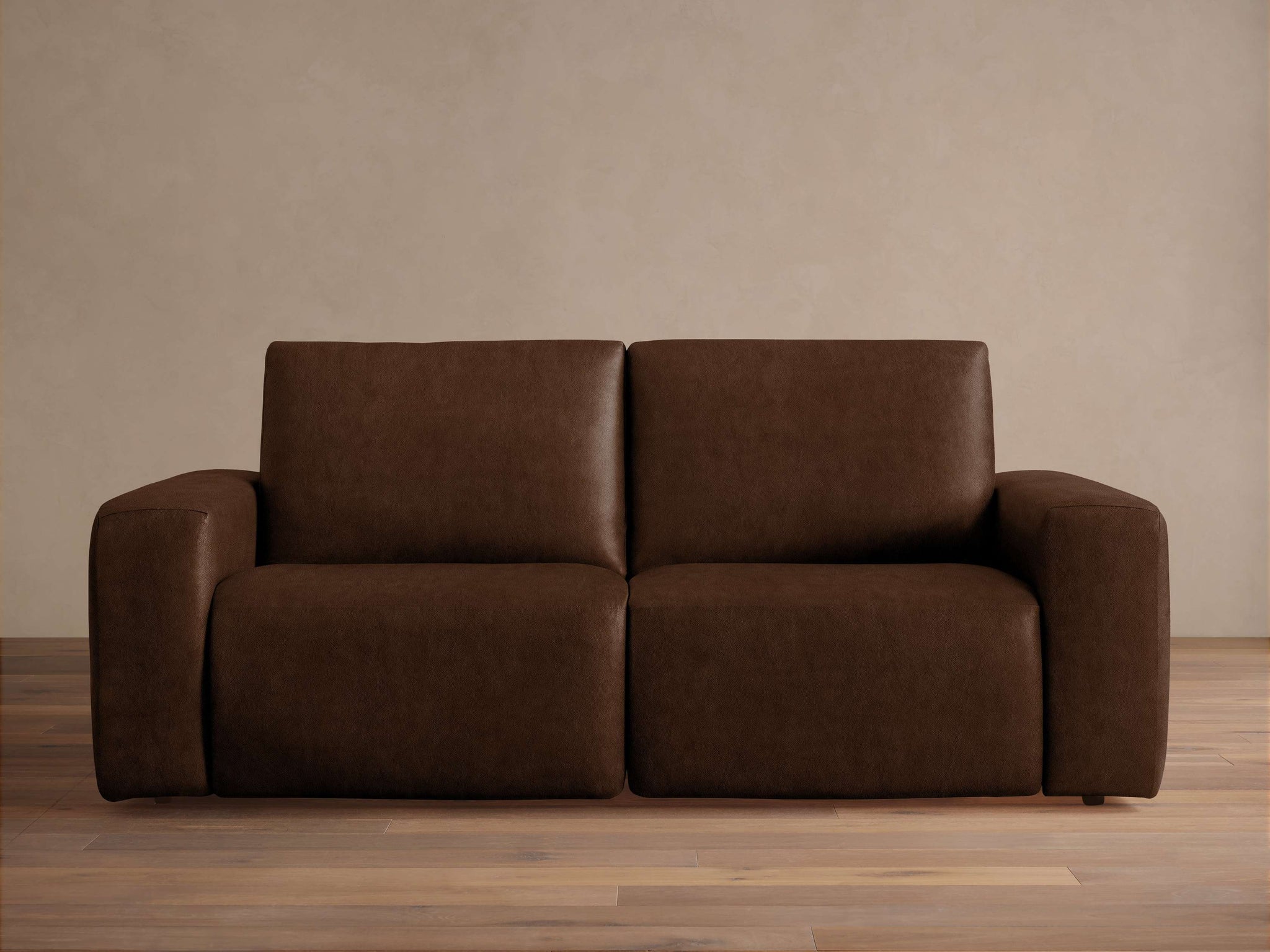 Brennan Leather Two-Piece Motion Sofa