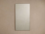 Lira Rectangular Bath Wall Mirror in Brass